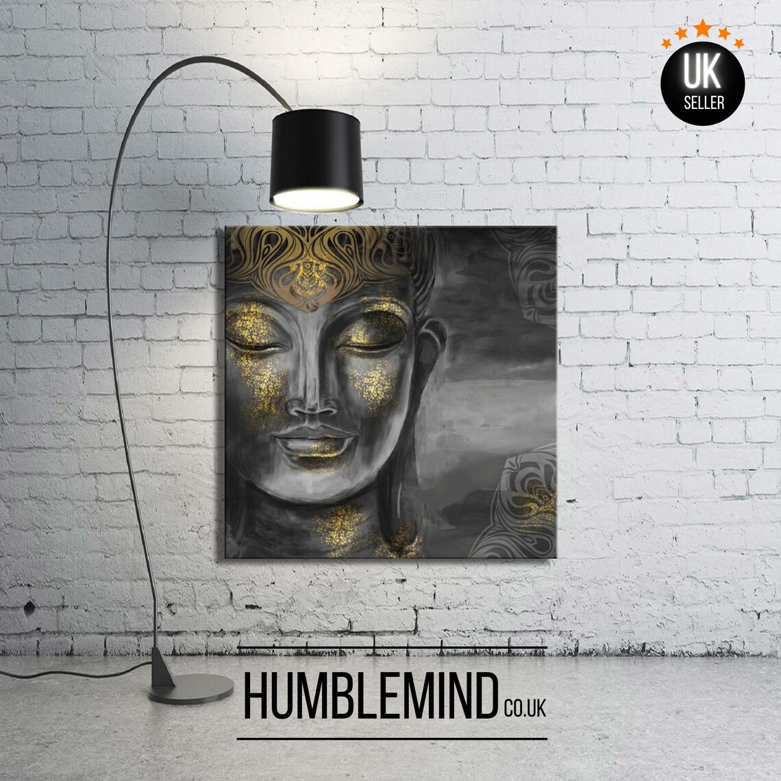 Buddha Canvas Wall Art Wall Art Wall Decoration Wall Decor | Etsy