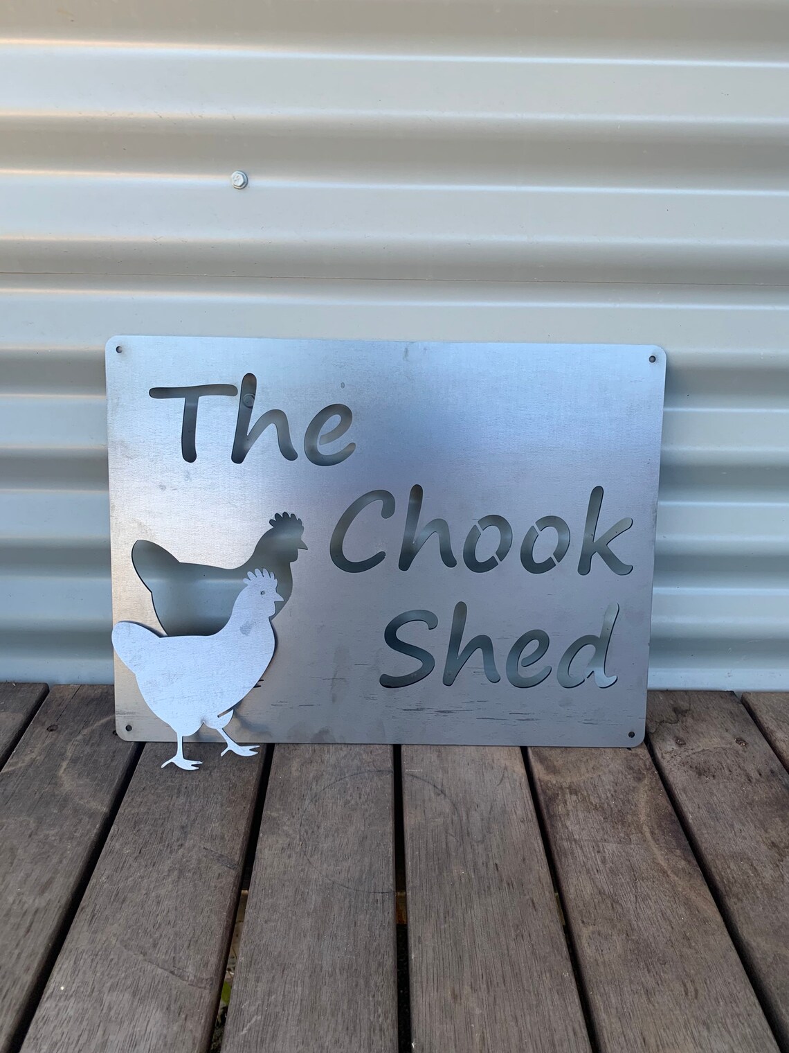The Chicken Coop Sign Metal Chicken Coop Sign Metal Hen Etsy