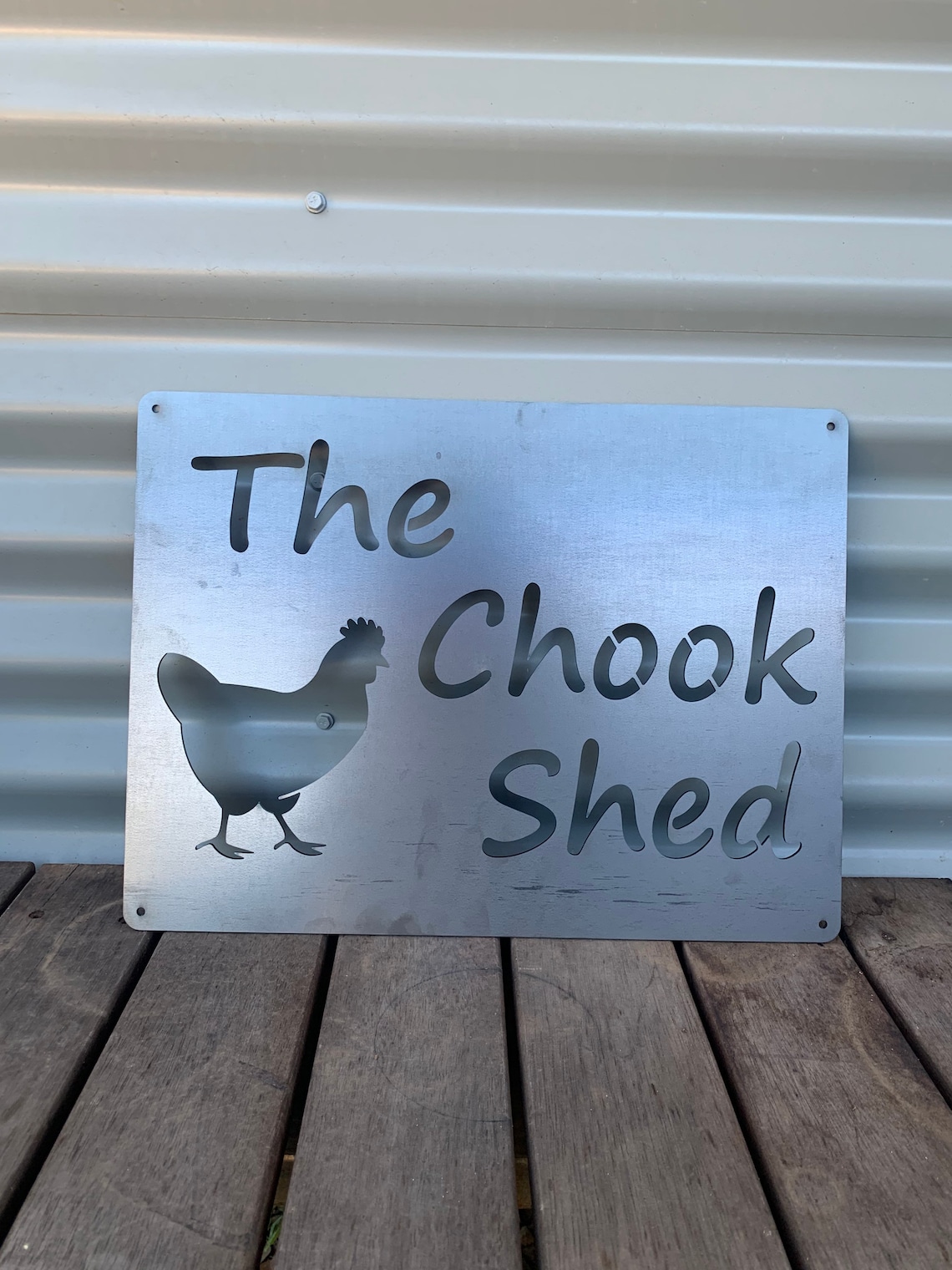 The Chicken Coop Sign Metal Chicken Coop Sign Metal Hen Etsy