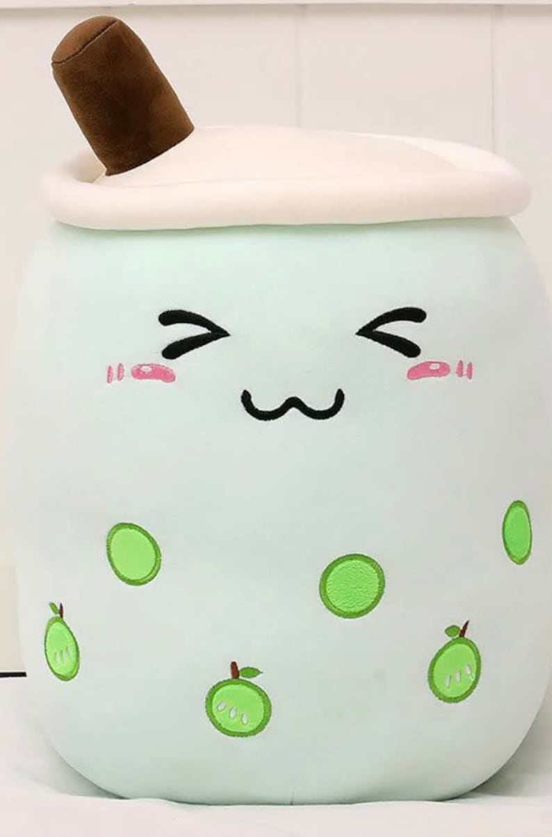 Boba Plushie Boba Plush Bubble Tea Plushie Soft Plush Etsy