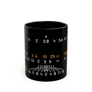 Leica: Summilux-M 50mm f1.4 Lens Markings 11oz Mug