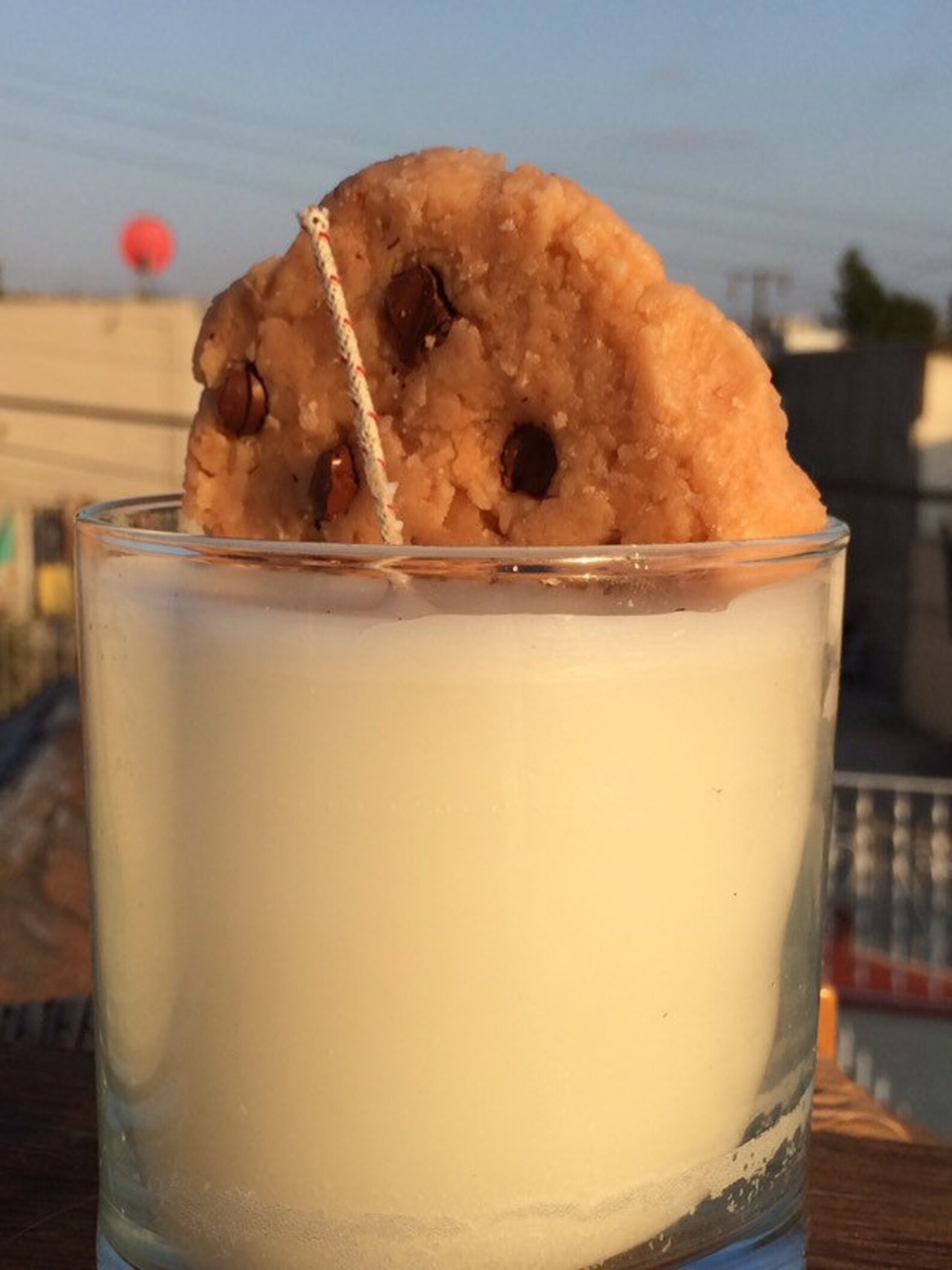 Milk and cookie candle Etsy