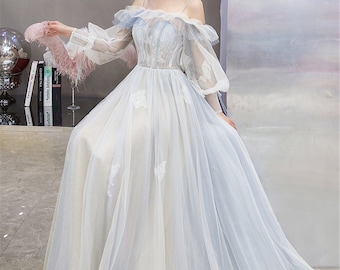 fairycore prom dress