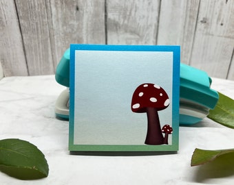 Mushroom sticky notes