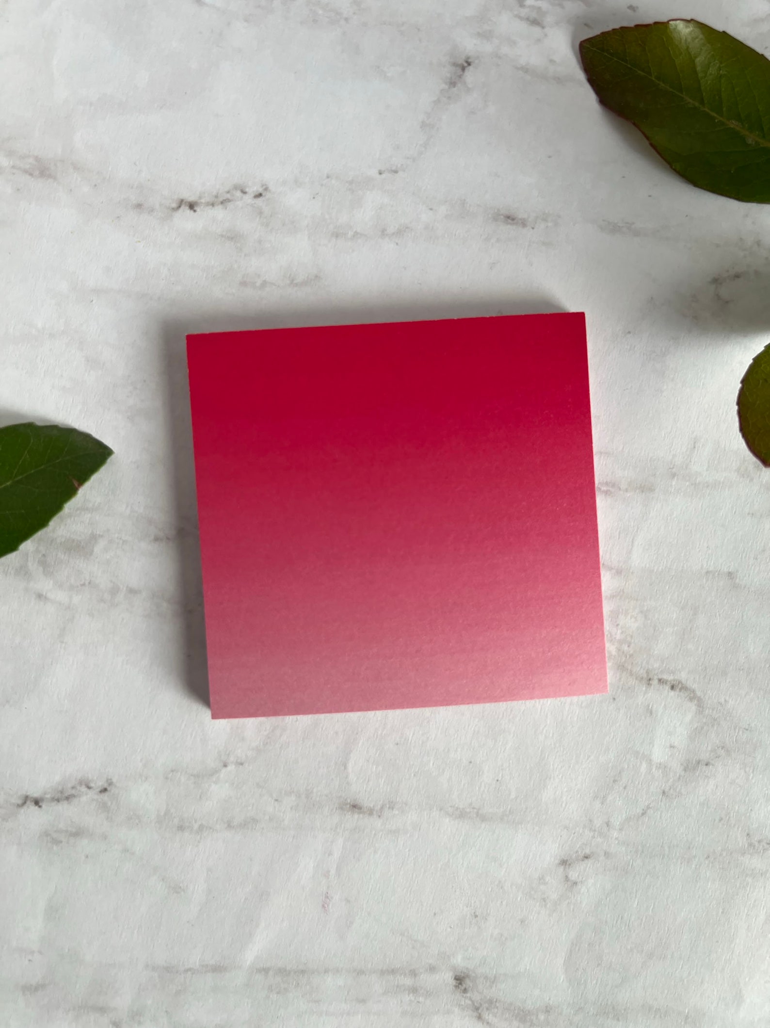 Red Ombre Sticky Notes - Etsy