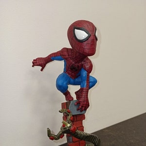 Spidermonk figure \  spiderm figurine \ spider Pete  Park