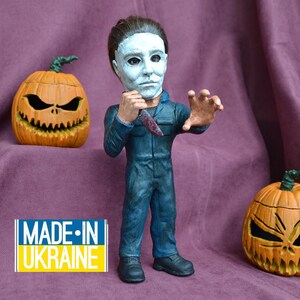 Michael Myers figure, Horror, Halloween, Art Toy, Maniac