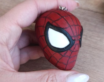 Handmade Spiderhuman Keychain: Comics Fan Bag Accessory
