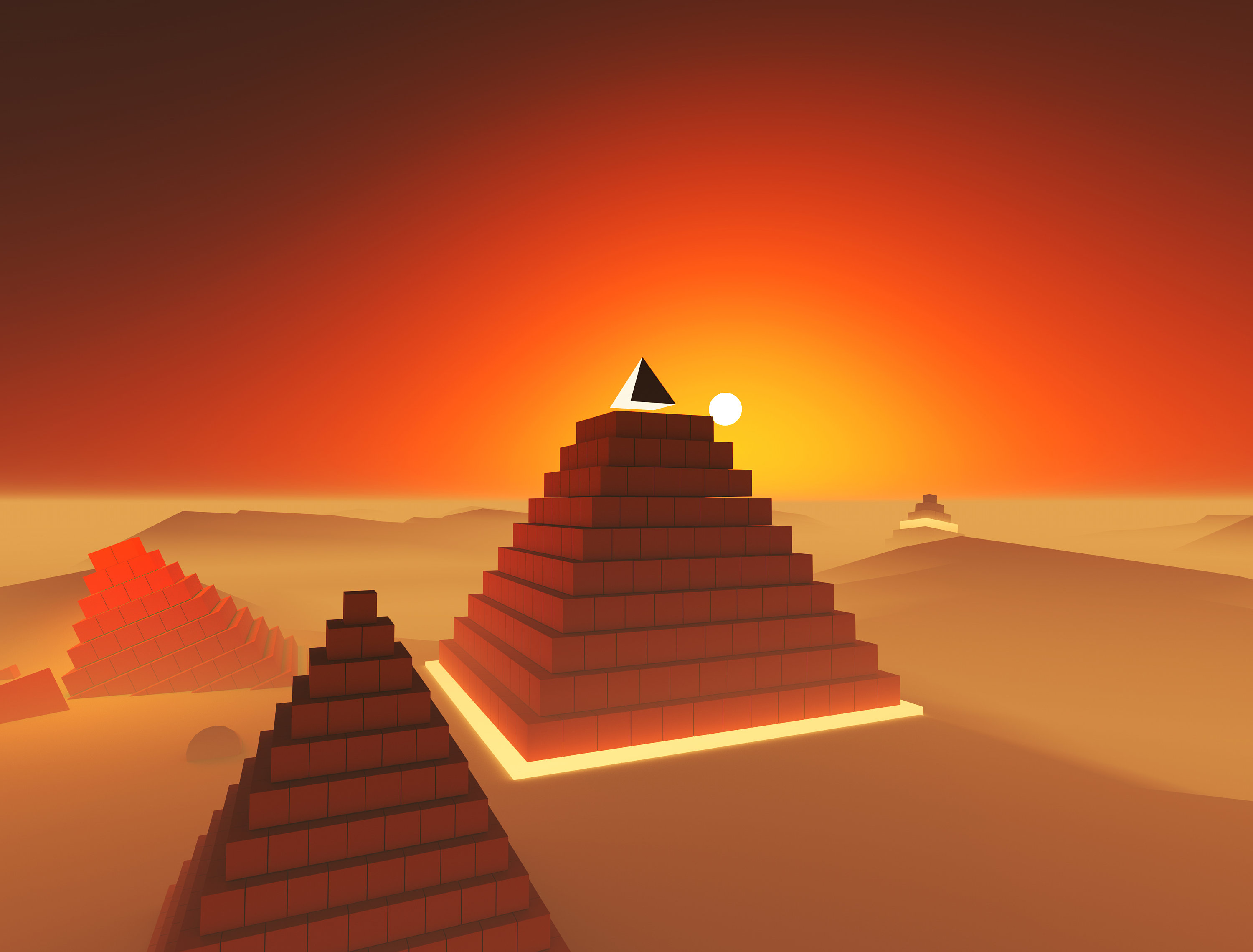 Futuristic Egyptian Pyramids by Jarod Octon on Dribbble