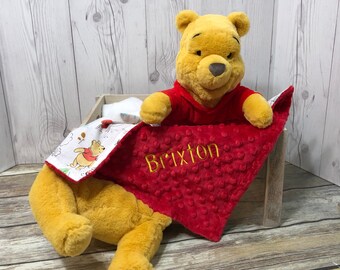 classic winnie the pooh plush set