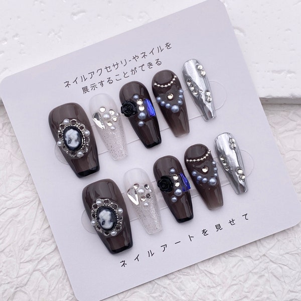 Gothic Nails - Etsy