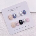 Y2K Kawaii Cute Nails/Star Nails/Short Nails/Cool Sweet Girl Nails/Teenage Student Nails/Japanese Nails/Party Christmas Nails Gift product logo