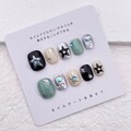 Kawaii Short Nails/Y2K Nails/Cute Fake Nails Art/Cool Girl Nails/Star Nails/Holiday Nails/Party Press On Nails/Summer Nails product logo