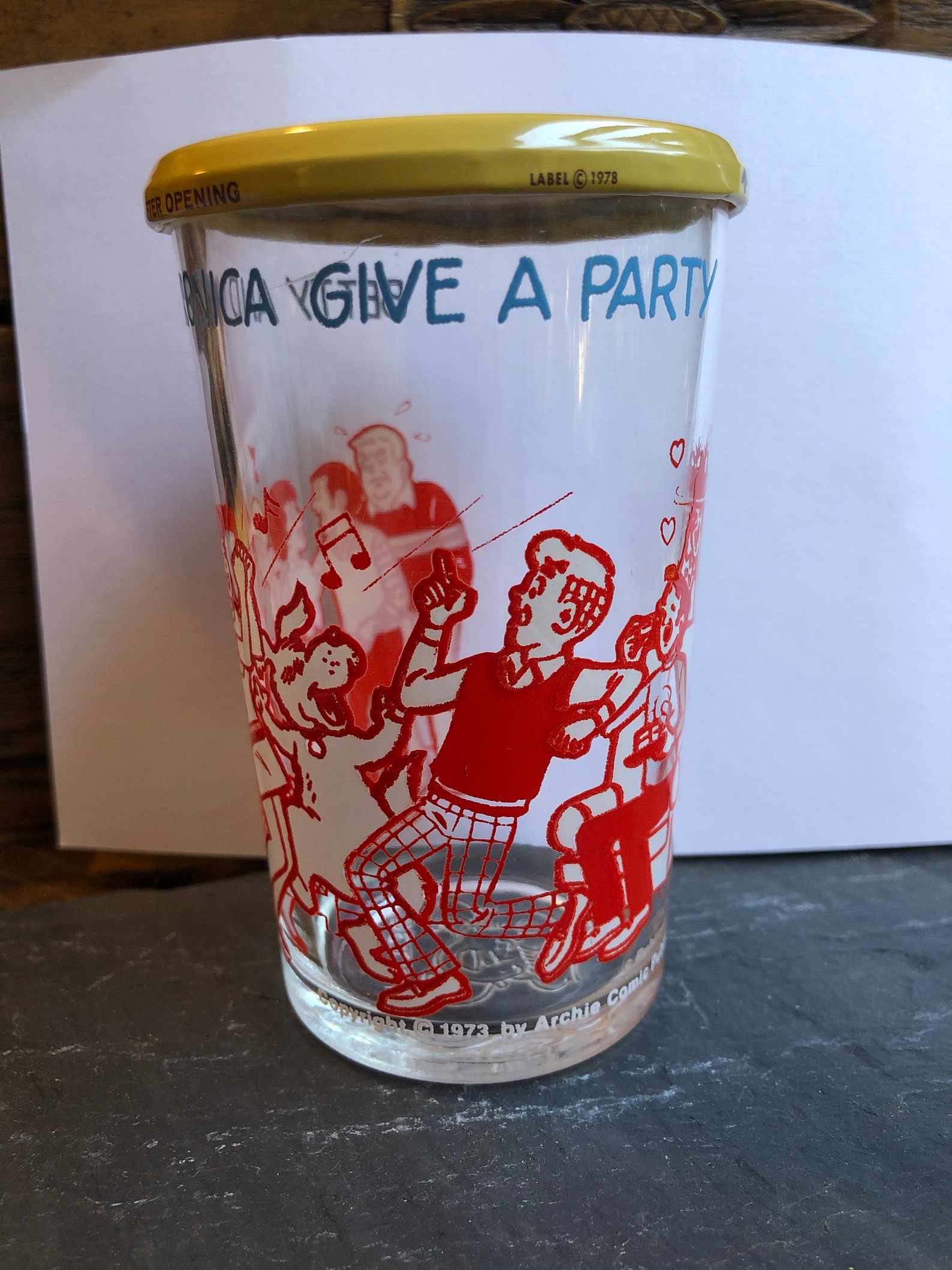 Archie Comic Welch's Jelly Jar Glasses Your Choice Etsy