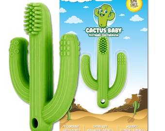 Desert Cactus Teething Pendant