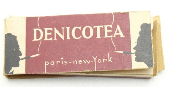 Denicotea Paris/new York Filters *vintage* 10 Pcs in Box for Mouthpiece
