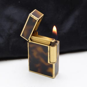 Colibri Japan Rola 36 Vintage Gas Lighter Works!