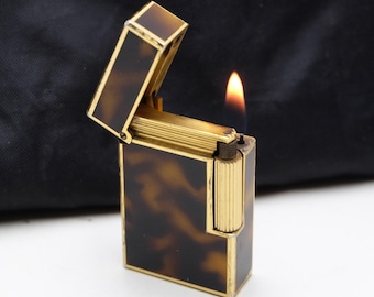Colibri Japan Rola 36 Vintage Gas Lighter Works!