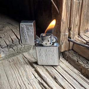 Wild West Vintage Petrol Lighter Working condition