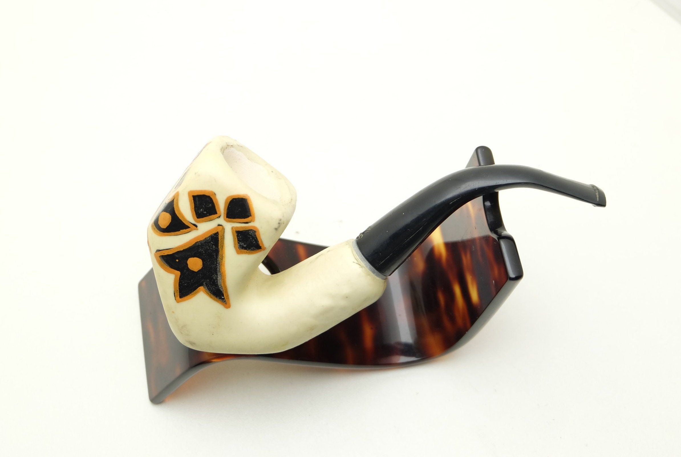 Pipa Per Tabacco Pipa In Legno Di Ebano Con Accessori - Foto 9