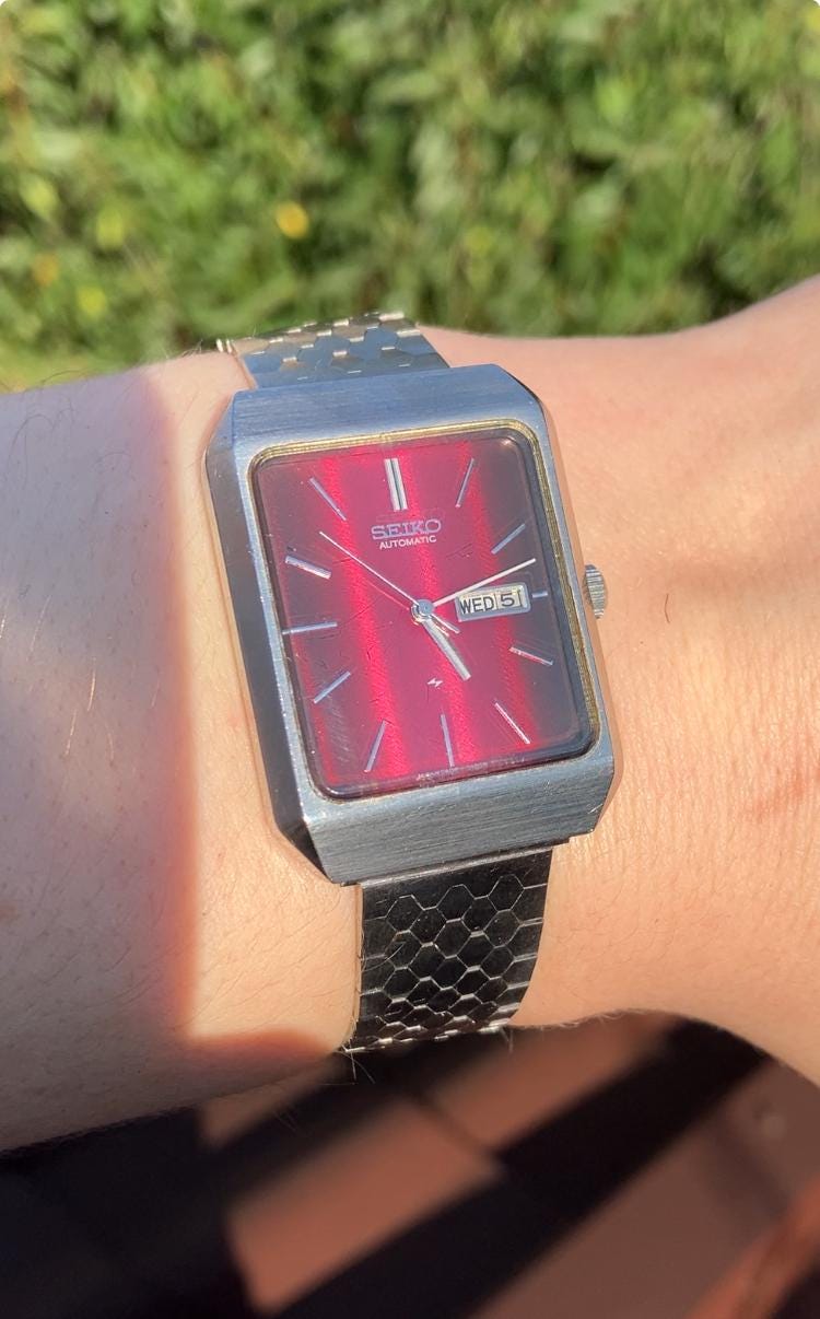 稼動品SEIKO KS HI-BEAT 自動巻き時計 ベルト無し本体のみ　傷有り 稼動品SEIKO KS HI-BEAT 自動巻き時計 ベルト無し本体のみ 傷有り 2026