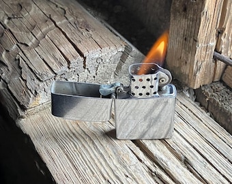 Made in Japan for Flamidor Vintage Petrol Lighter Working condition Rare