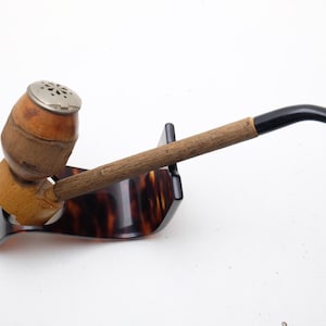 Unsmoked Beautiful French Vintage Tobacco Pipe Freehand