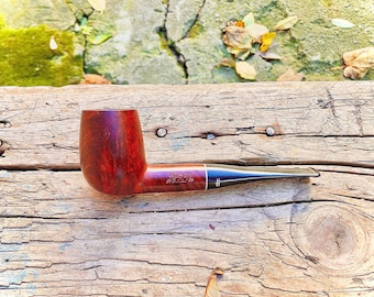 Hermosa pipa para fumar tabaco vintage Humbry Briar hecha en Holanda