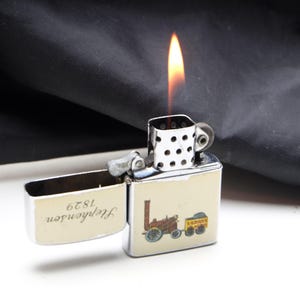 Coronet Rocky 1950s Japan  Vintage Petrol Lighter Works great! Rare!