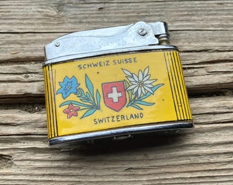 Japan Unbranded Petrol Lighter Switzerland Working condition