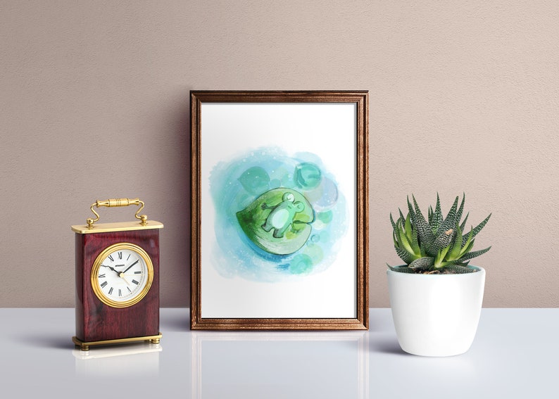Charming frog decor for baby room Digital Download Printable Animal Art Frog Wall Home Decor Illustration Baby Room Deco Lovers Prints Collectibles Senerval Eu