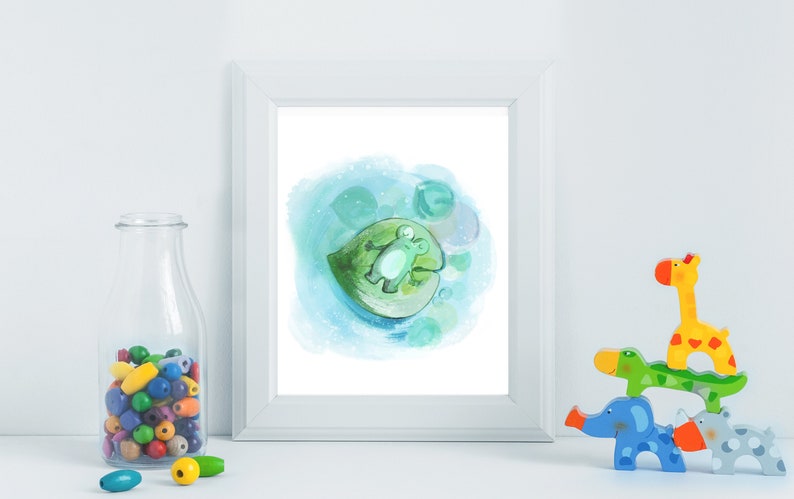 Gorgeous frog decor for baby room Digital Download Printable Animal Art Frog Wall Home Decor Illustration Baby Room Deco Lovers Prints Collectibles Senerval Eu
