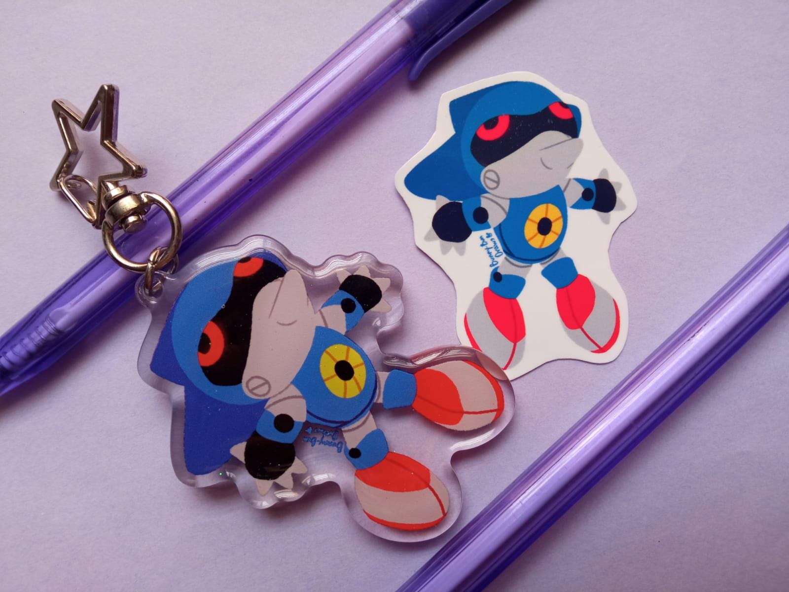 Metal sonic keychain - Etsy 日本