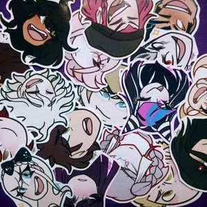 DERNIÈRE CHANCE!! || Autocollants Super Danganronpa 2 || Danganronpa 2 || Autocollants Danganronpa2 || Autocollants