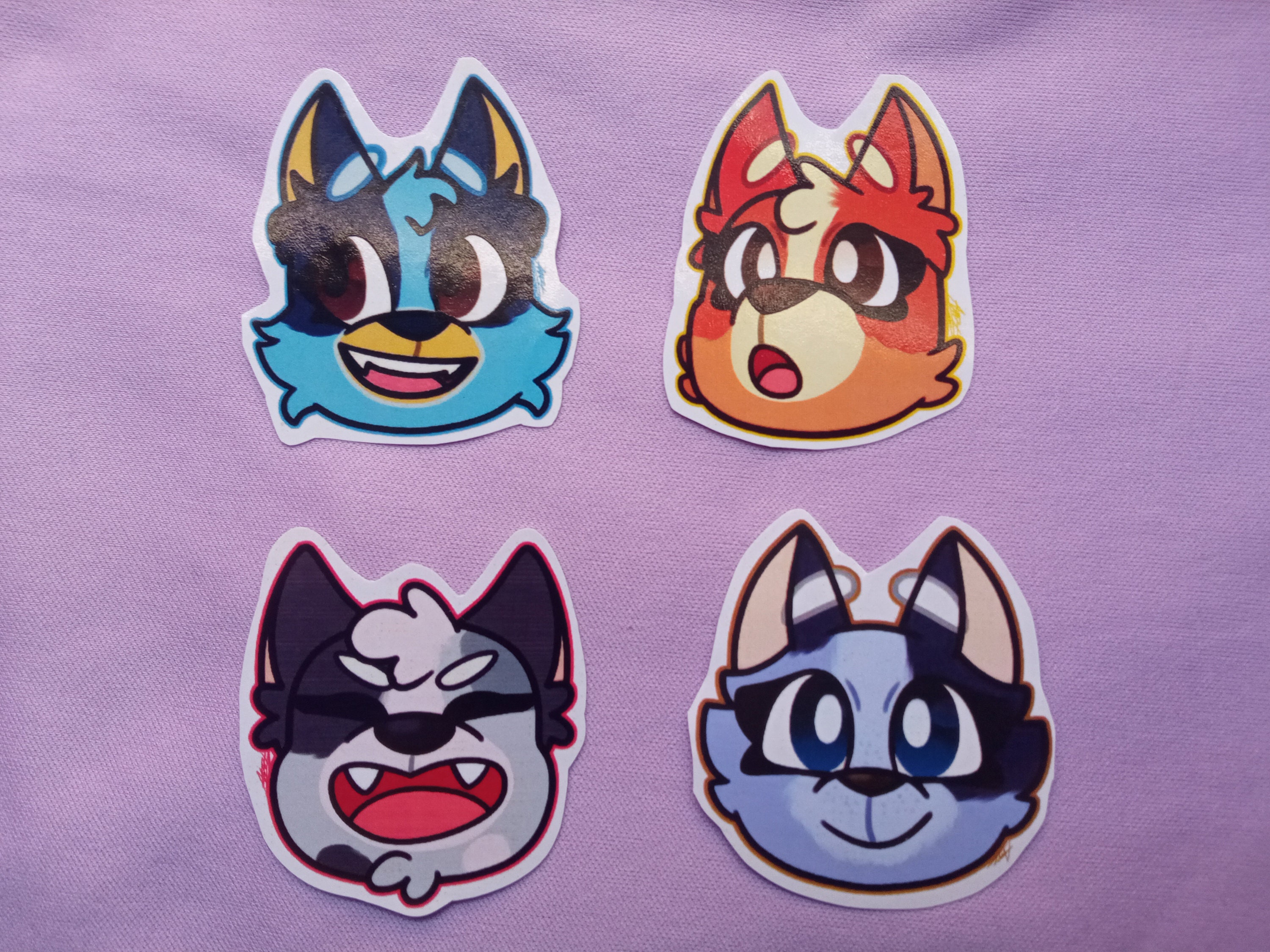 Bluey Stickers || Bluey || Stickers - Etsy Canada