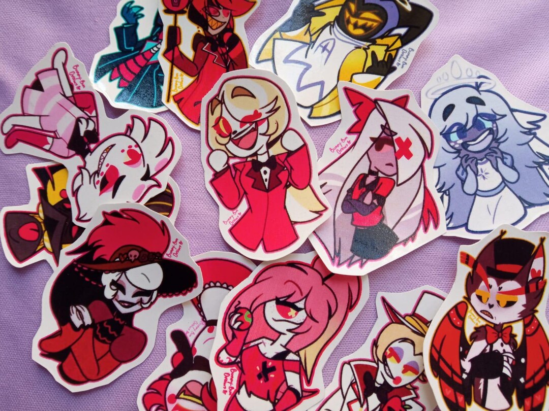 Hazbin Hotel Stickers || Hazbin Hotel || Stickers - Etsy