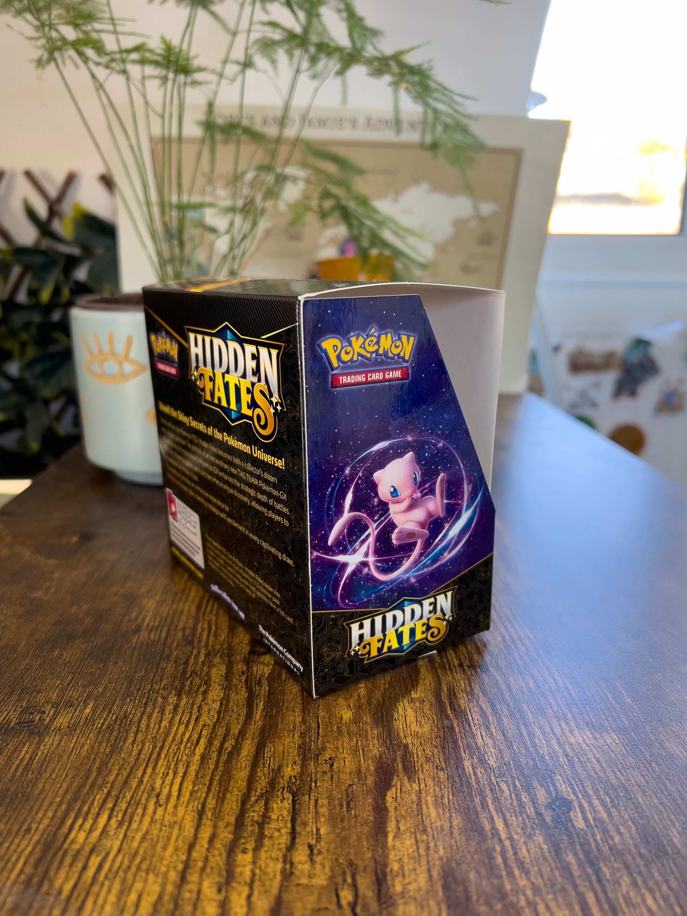 Custom Pokemon Trading Card Hidden Fates Booster Box (empty Box