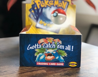 Coffret de base Shadowless pour cartes à collectionner Pokémon (boîte de remplacement)