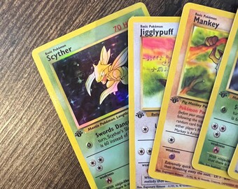 pokemon jungle set rare cards Card choose 1 of them and switch it with his or her Active Pokemon Rare Holo (shiny) Jungle Pokemon