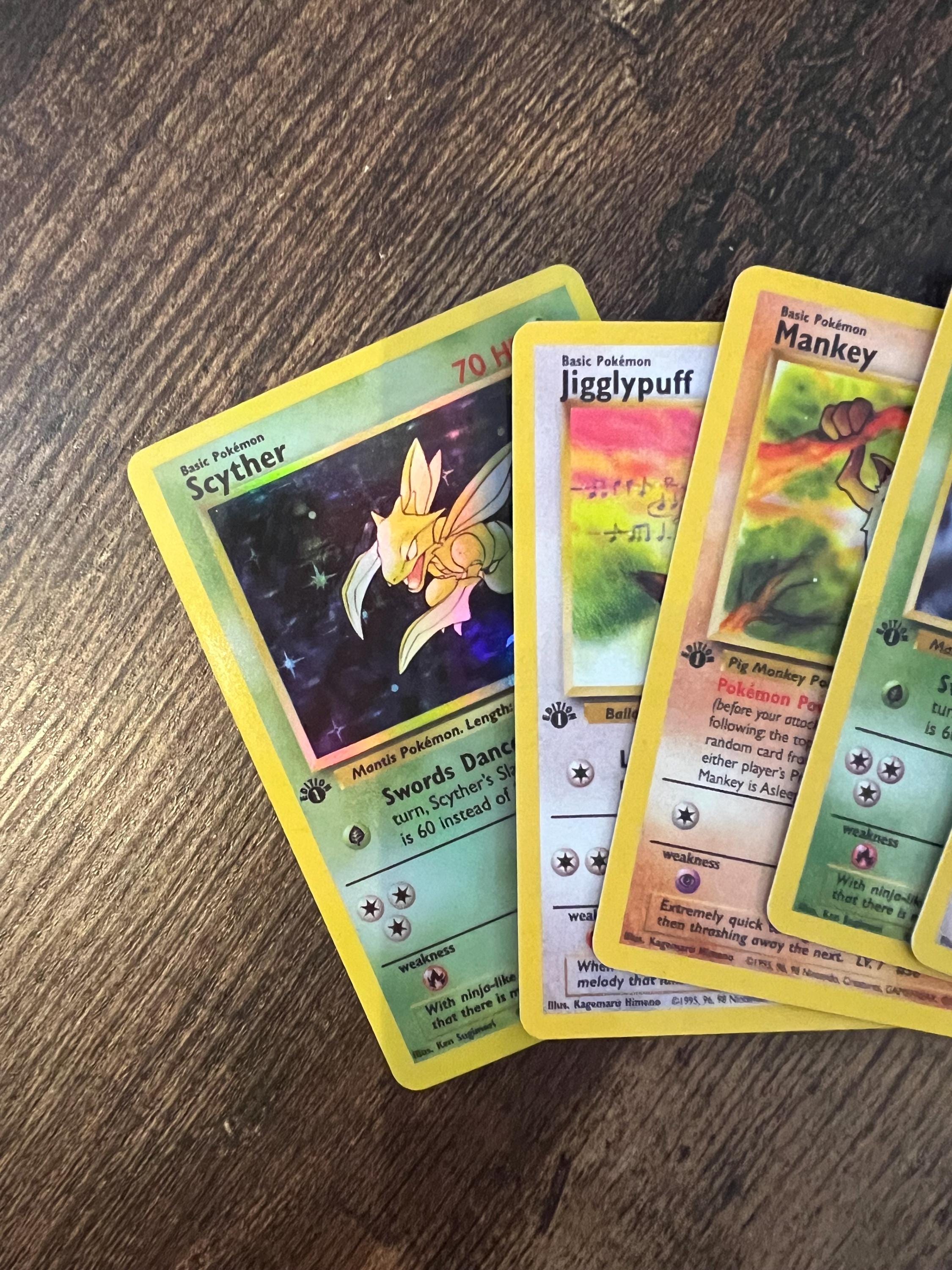 Proxie 1st Edition Jungle Pokmon Card Booster Pack - Etsy