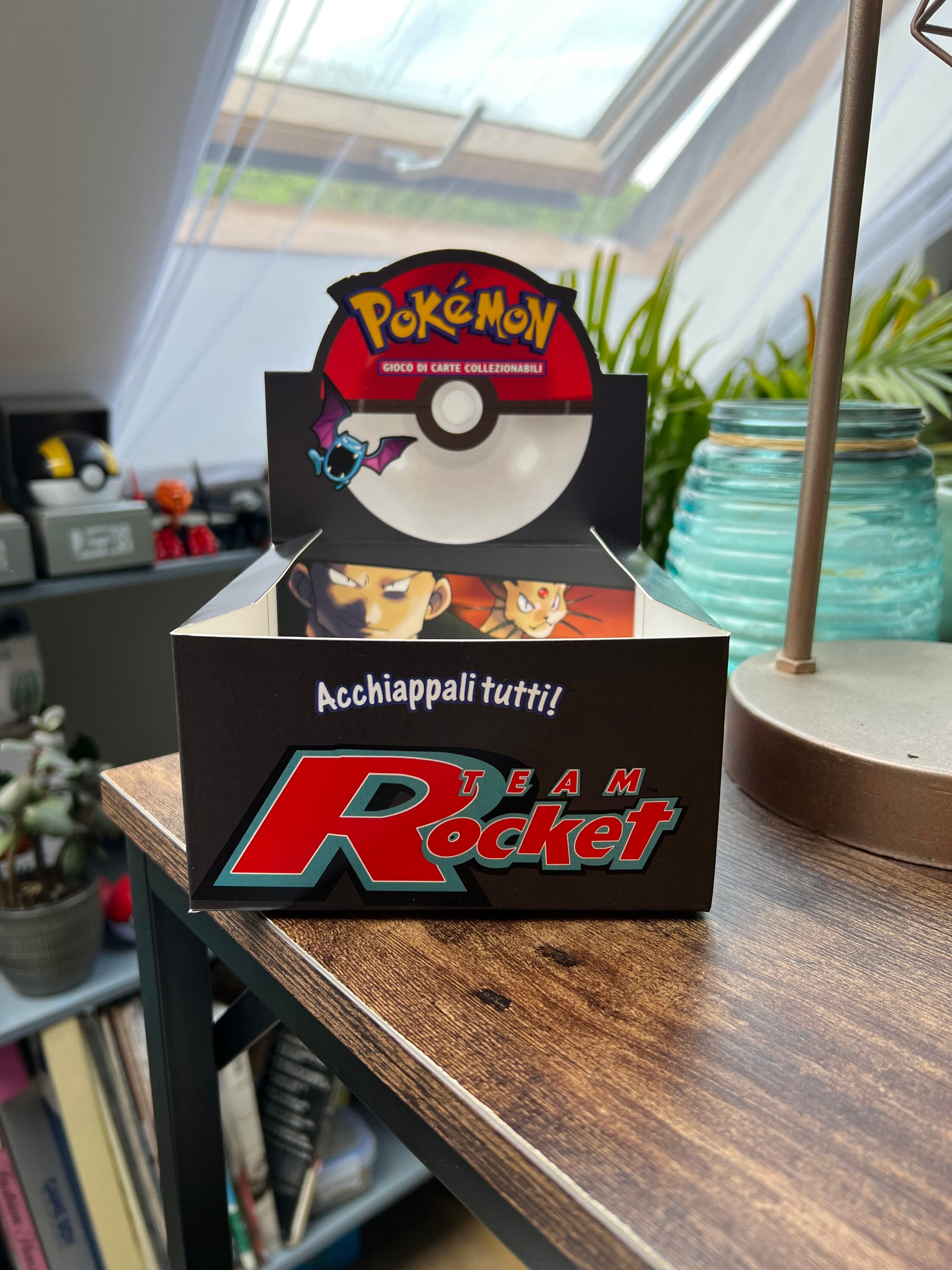Pokemon Trading Card Italian Team Rocket Booster Box (replacement Proxie Box)  - Etsy