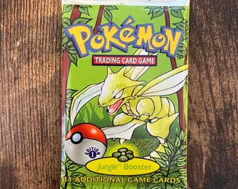 Proxie 1st Edition Jungle Pokémon Card Booster Pack - Etsy