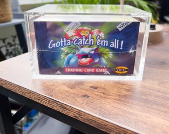 Filled & Sealed Vintage Proxy Pokemon Trading Card Game Booster Box - Etsy Filled & Sealed Vintage Proxy Pokemon Trading Card Game Booster Box - Etsy