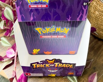trade pokemon cards for booster boxes Poktemon TGC Trick or Bundle Ages 6 Years and Up - Includes 120 Mini Packs capturing the untamed spirit of both Pokmon and trainers alike Pokmon Trick Or Trade Booster