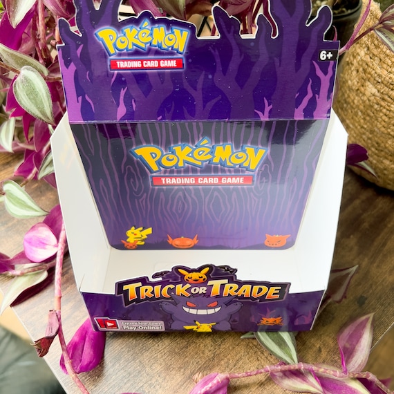 Custom Pokemon Trading Card Trick or Trade Booster Box (empty Box) - Etsy