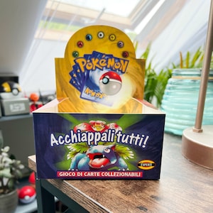 Pokemon Trading Card Italian Base Set Booster Box (Replacement Proxie Box)