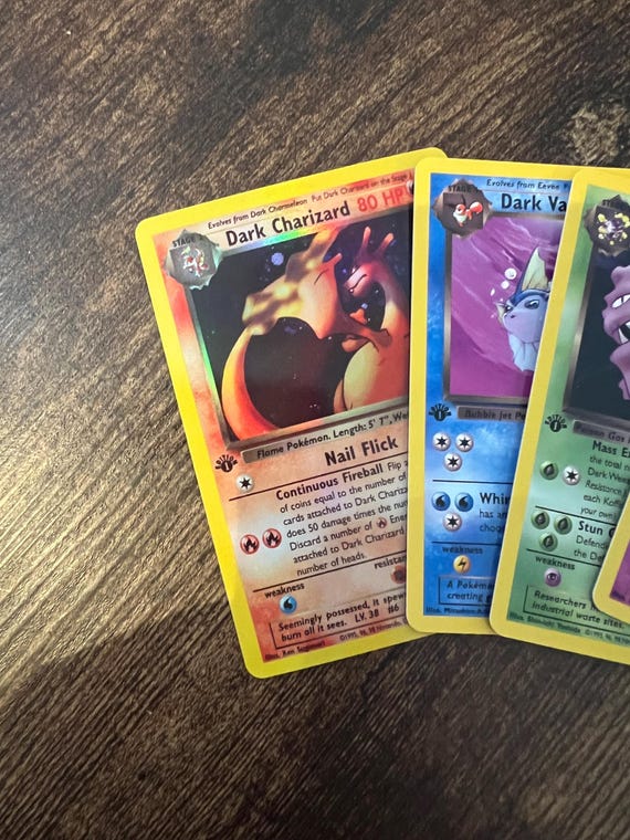 Buy Proxie 1st Edition Team Rocket Pokmon Card Booster Pack Online in  India - Etsy