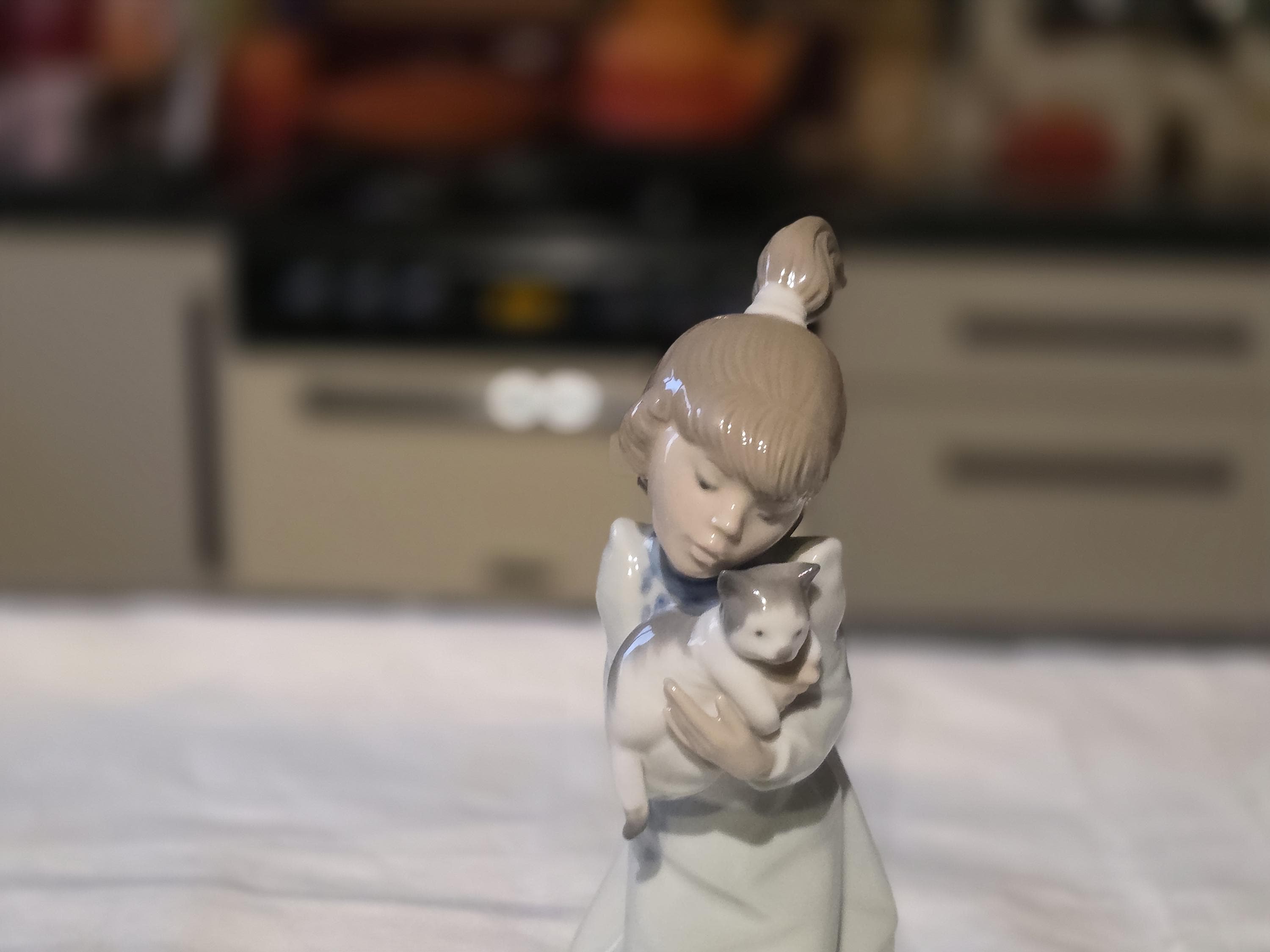 Lladro girl kittens - Etsy 日本