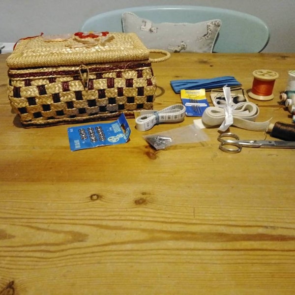 Sewing Basket Etsy UK