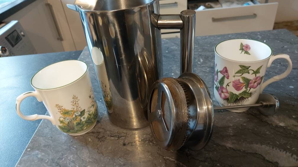 John Lewis Coffee Pot Percolator Stainless Steel Classic Look Etsy